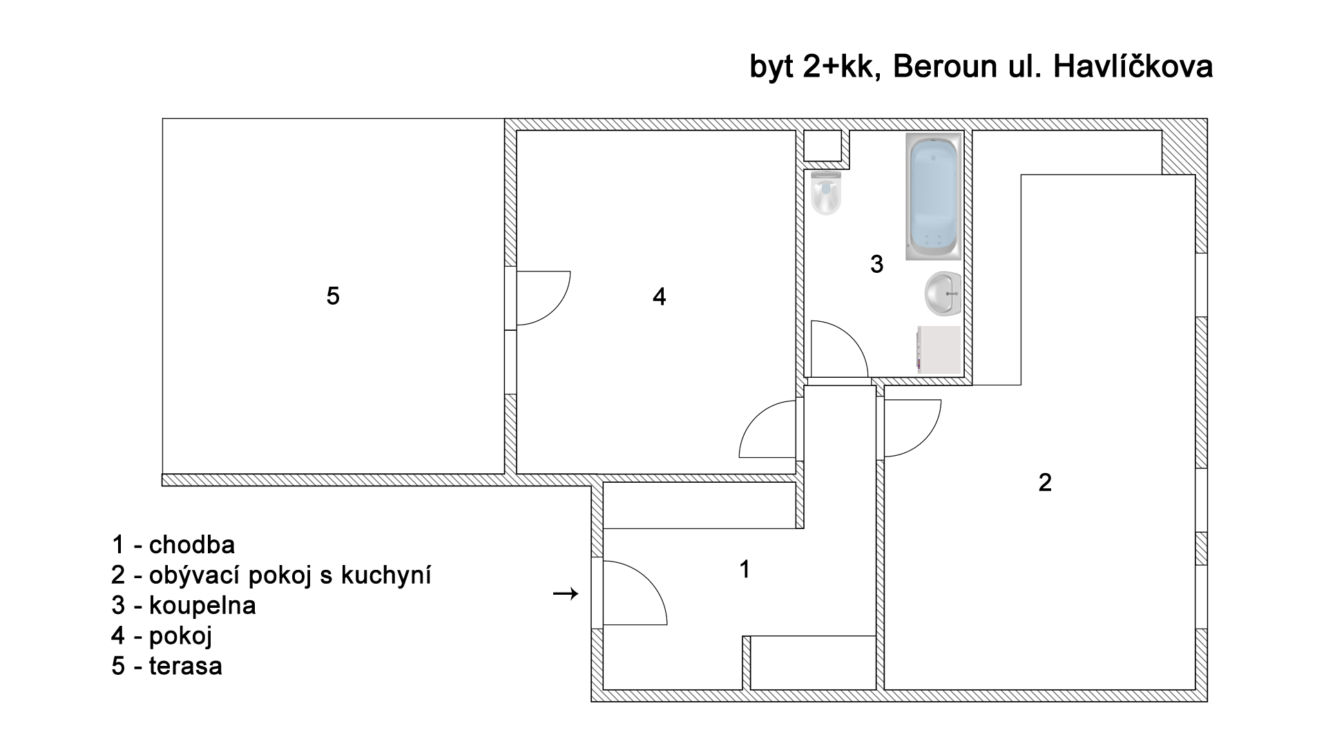 2023_05_byt_Beroun_pronajem_2D
